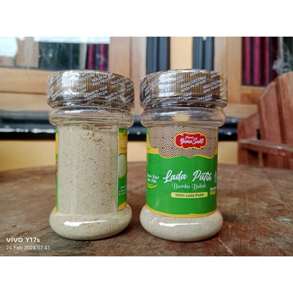 

HJE Terlengkap Bumbu Dapur Bubuk Halus Praktis Siap Pakai Kemasan 50 gram 100% Asli Termurah Lada