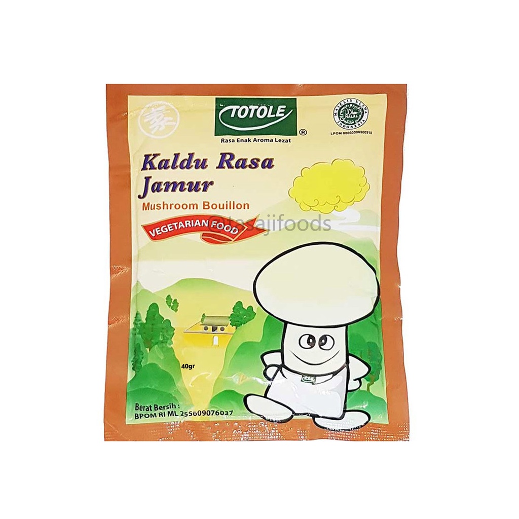 

HJE Kaldu Rasa Jamur / Mushroom Bouillon TOTOLE 40 gr