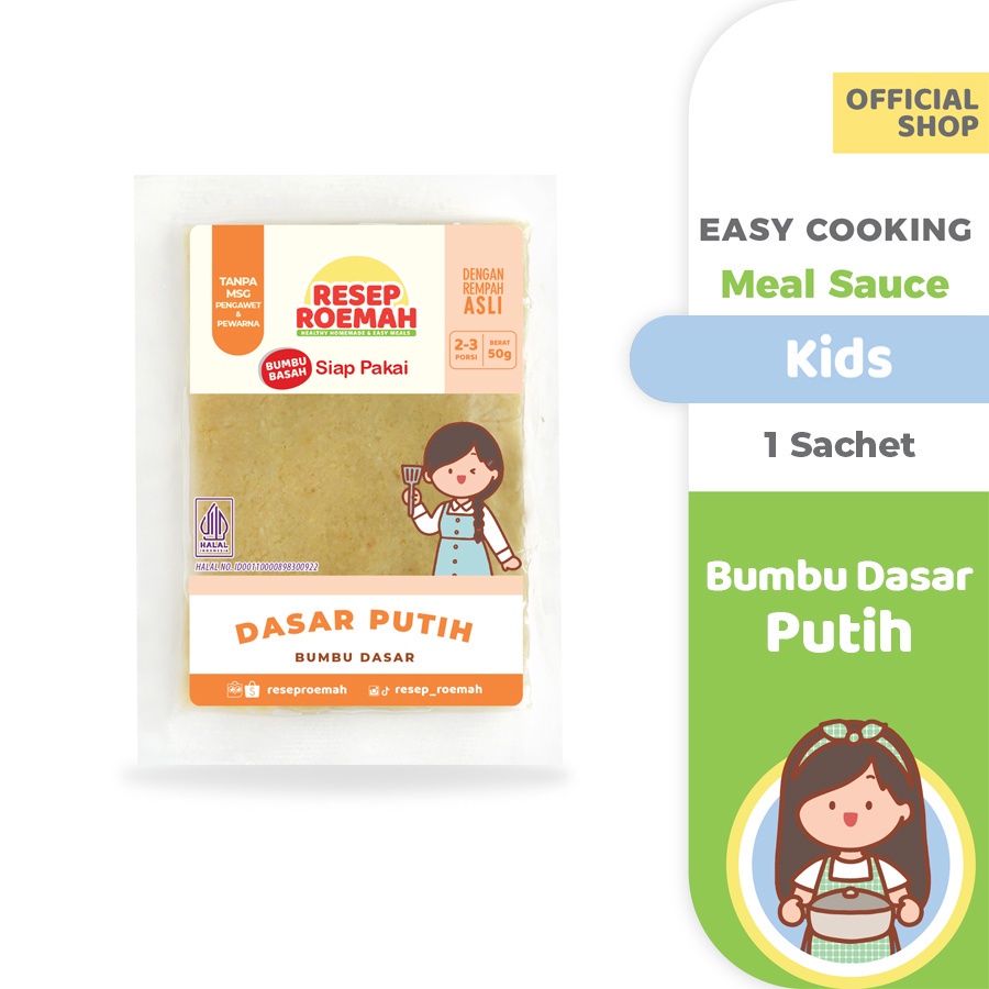 

HJE Resep Roemah Bumbu Dasar / Bumbu Instan Anak / Kids Instant Seasoning Homemade / Bumbu Masak /
