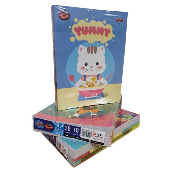 

Tahan Lama (10Pc) Buku Tulis Sidu 38 Lbr / Buku Sekolah Anak Sinar Dunia
