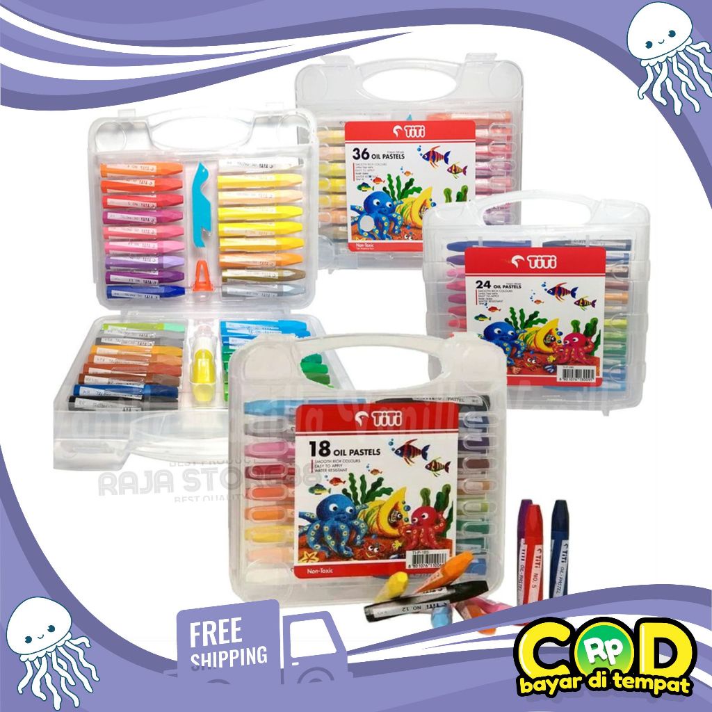 

Murah Crayon Titi 55 Warna ( 1Set )