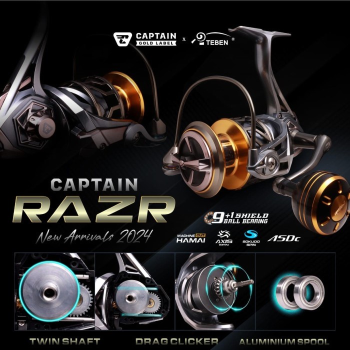 Paling Berkualitas ReelCaptainRazr 6000