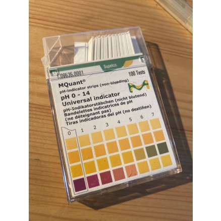 JTTOP" KERTAS LAKMUS PH 0-14 MERCK (UNIVERSAL INDICATOR)