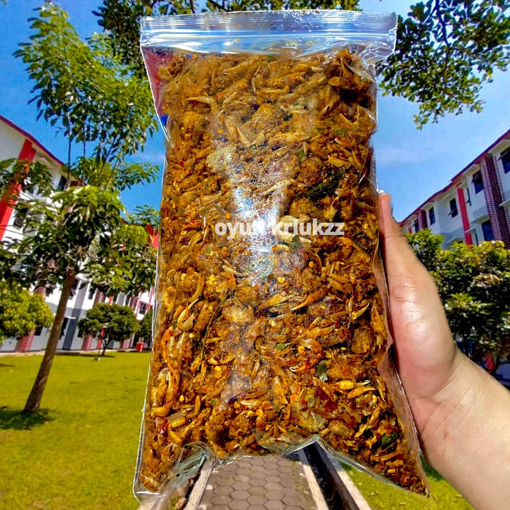 

BABY CRAB CRISPY PEDAS DAUN JERUK 100 GRAM RAJUNGAN CRISPY ANAK KEPITING