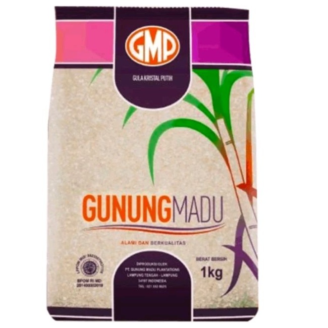 

HJE Gula Pasir Kristal Putih GMP 1 Kg TERMURAH !!! ( Free Ongkir Free Kardus )