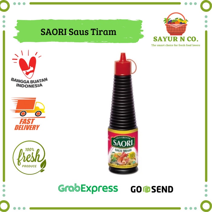 

HJE SAORI Saus Tiram 133ml Sayur N Co Bekasi
