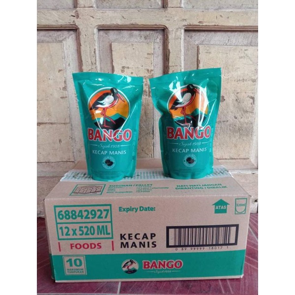 

HJE Kecap Manis Bango 520 ml Refill - Kemasan Jumbo