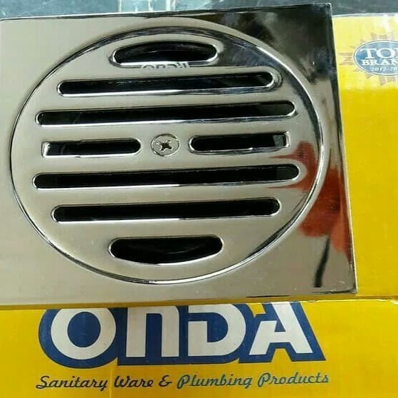 FLOOR DRAIN FLS05 ONDA CHROME