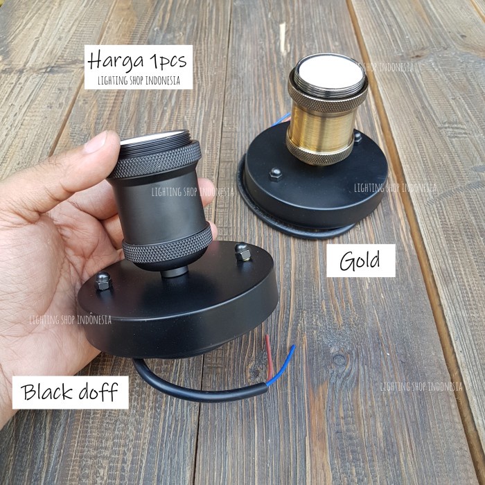 Lampu Plafon Hias Simple Fiting E27 Lampu Teras Balkon