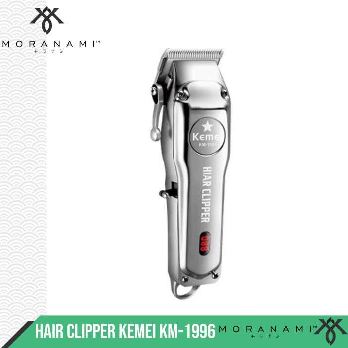 Kemei 1996 Mesin Cukur Alat Cukur Rambut Hair Clipper Kemei Original New Best Quality Asli 100%