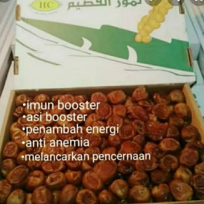 

kurma sukari 3kg /kurma raja termurah se indonesia