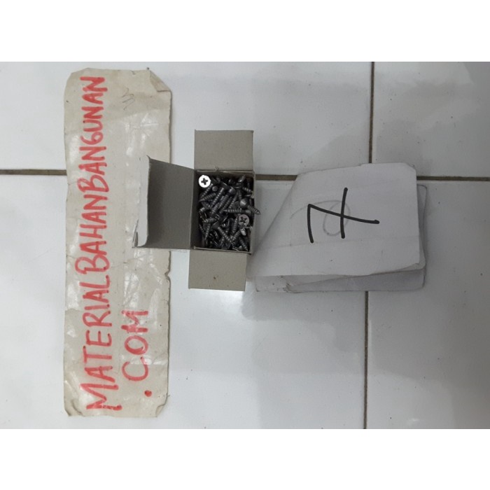 skrup kayu 1/2 x 4 inch skrup kayu besi skrup tapping kayu