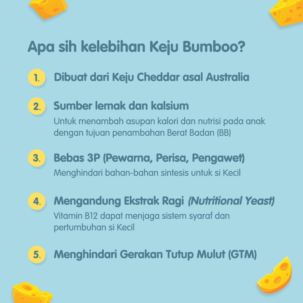 

HJE BUMBOO Kaldu Mpasi Bayi Tanpa Gula Garam Non MSG Kaldu Ayam Sapi Jamur Bumboo Bubuk Keju Kaldu