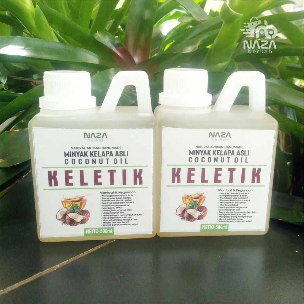 

HJE Minyak Kelapa Murni 100% Asli / Minyak Keletik / Minyak Kletik / Minyak Klentik 500 ml / Minyak