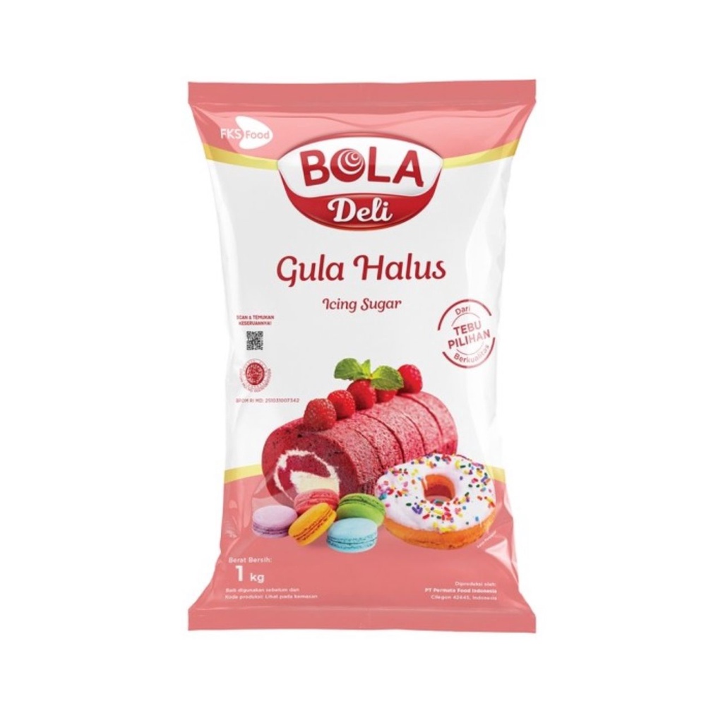 

HJE Gula Halus Bola Deli - Bola Deli Gula 1kg