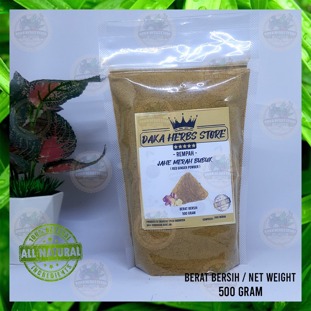 

HJE BUBUK JAHE MERAH 100% MURNI (500 GRAM)