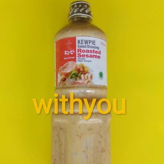 

HJE Kewpie Salad Dressing Roasted Sesame Wijen Sangrai 1 Liter