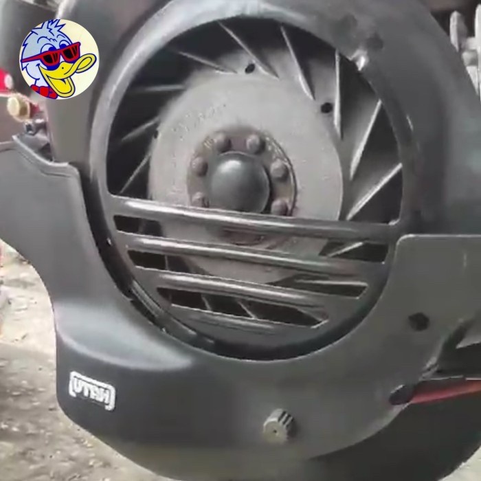 Engine cover Vespa PX Series by UTAH Kode 1090