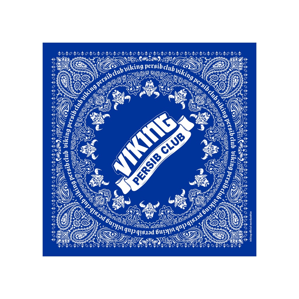 VIKING PERSIB CLUB - BANDANA - VIKING SLAYER BIRU