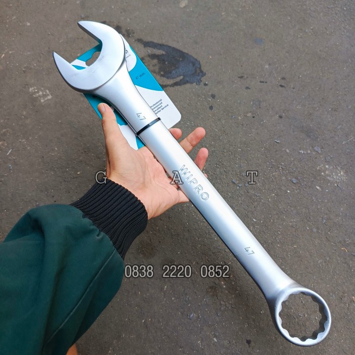 Kunci Ring Pas 38 40 41 42 44 45 46 47 48 50 Mm Wipro Ring Pas Satin -Gratisongkir