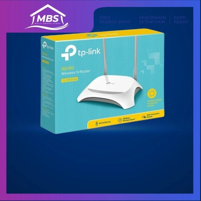 TP LINK Wireless N Router TL-MR3420
