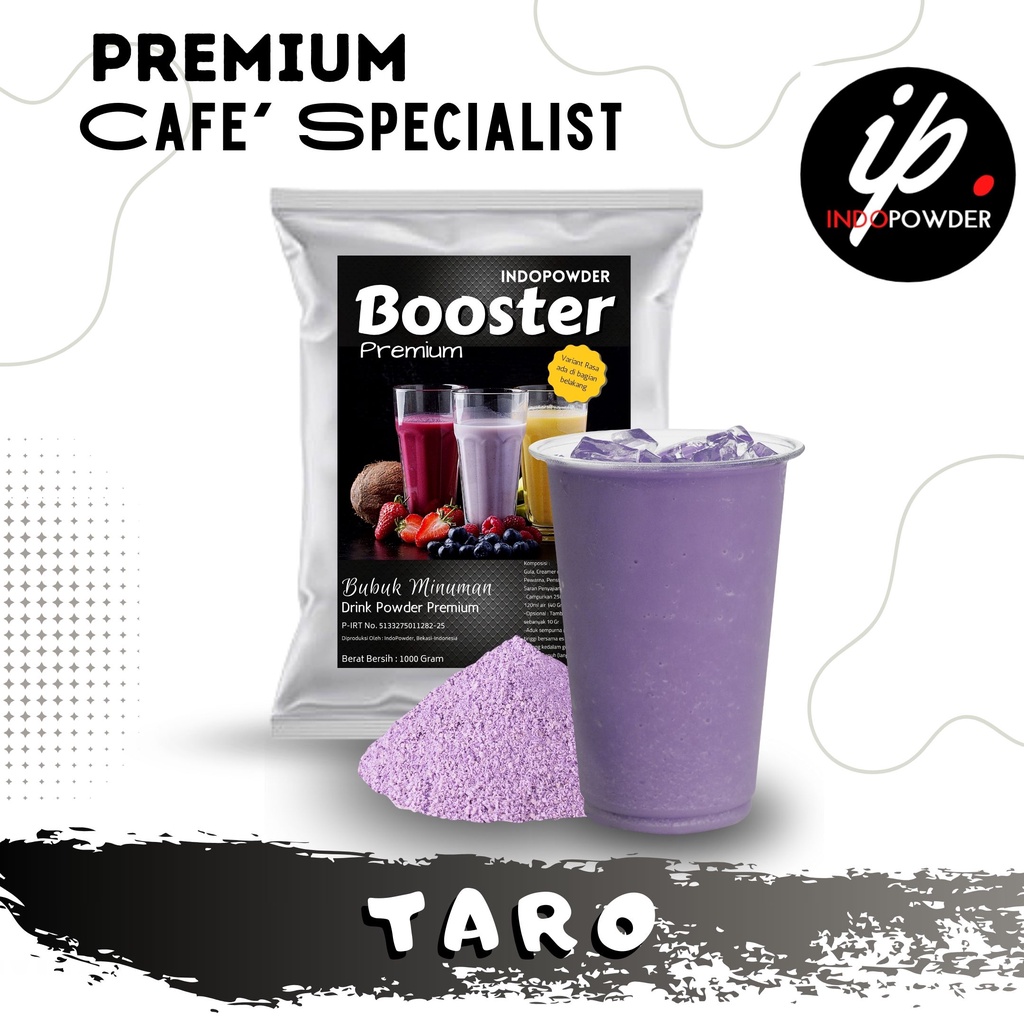 

IP Kendal - Bubuk Minuman PREMIUM Rasa TARO 1Kg Untuk Cafe, Resto & Usaha Minuman