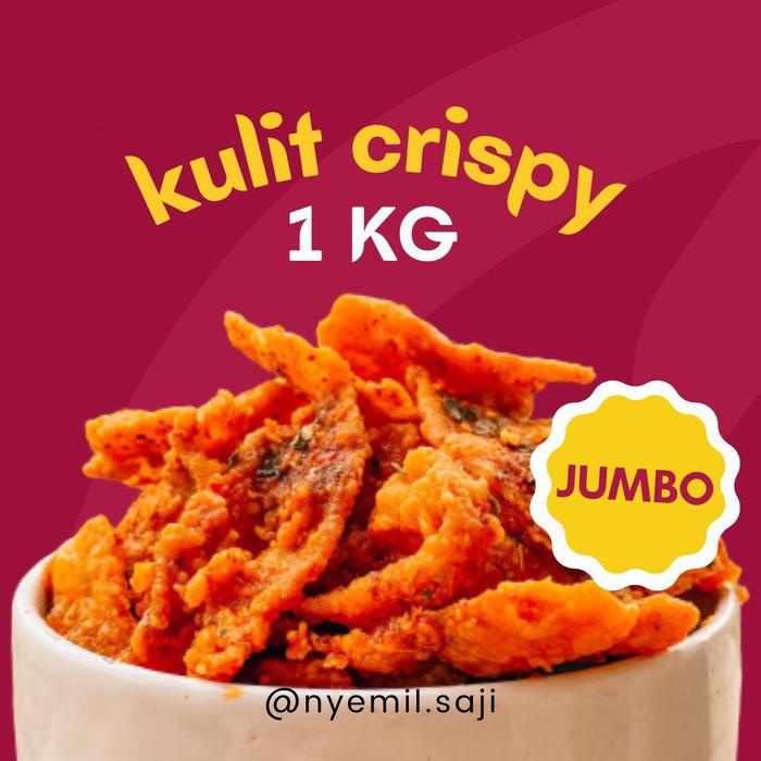 

(JUMBO 1KG) Kulit Krispi by Nyemilsaji