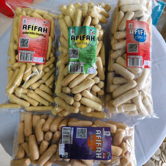 

GETAS IKAN 250g , getas UDANG 250g ,getas CUMI 250g, DAN getas KEPITING 250gr total 1kg SNACK KHAS