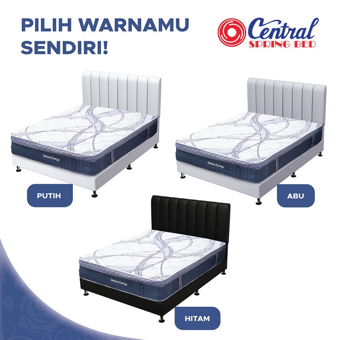 Baru Central Spring Bed Springbed Central Grand Deluxe 140 X 200 Full Set