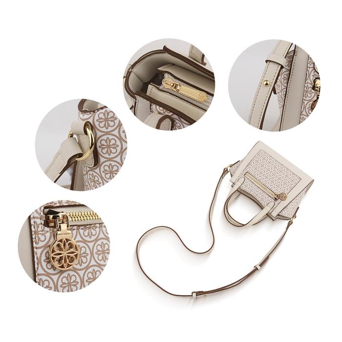 Tas Wanita Les Catino Audero Mini Satchel Monogram