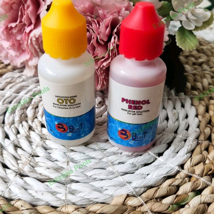 Refill Test Kit Oto Chlorine Kolam Renang Boost Original