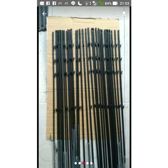 shaft speargun spearfishing 7mm spring steel busur panah ikan PADOX