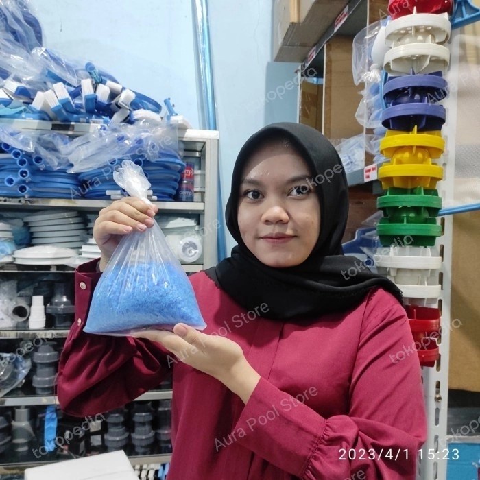 Terusi 1Kg Obat Penjernih Air Kolam Renang