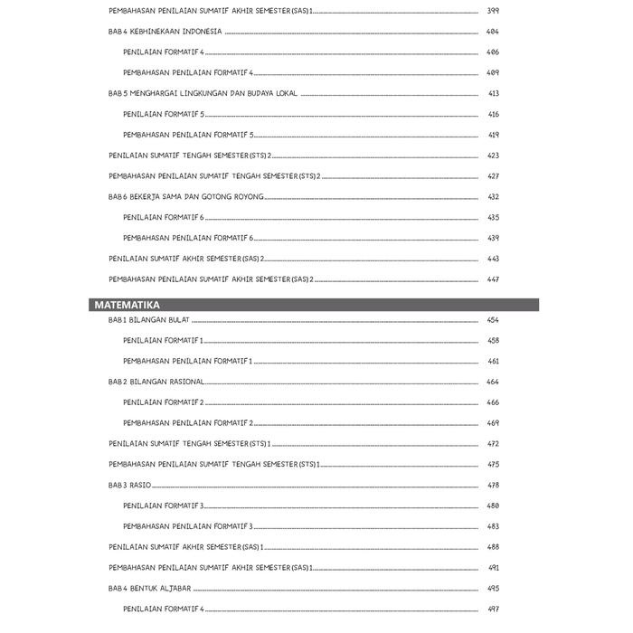 

Buku Kompeten Ulangan Harian Kurikulum Merdeka Smp/Mts Kelas 7 (Mencakup Materi, Ulangan Harian,