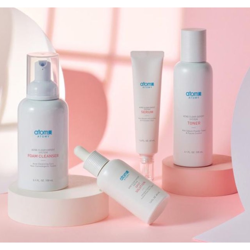 ATOMY Acne clear expert system | 4 Set Perawatan Kulit Jerawat