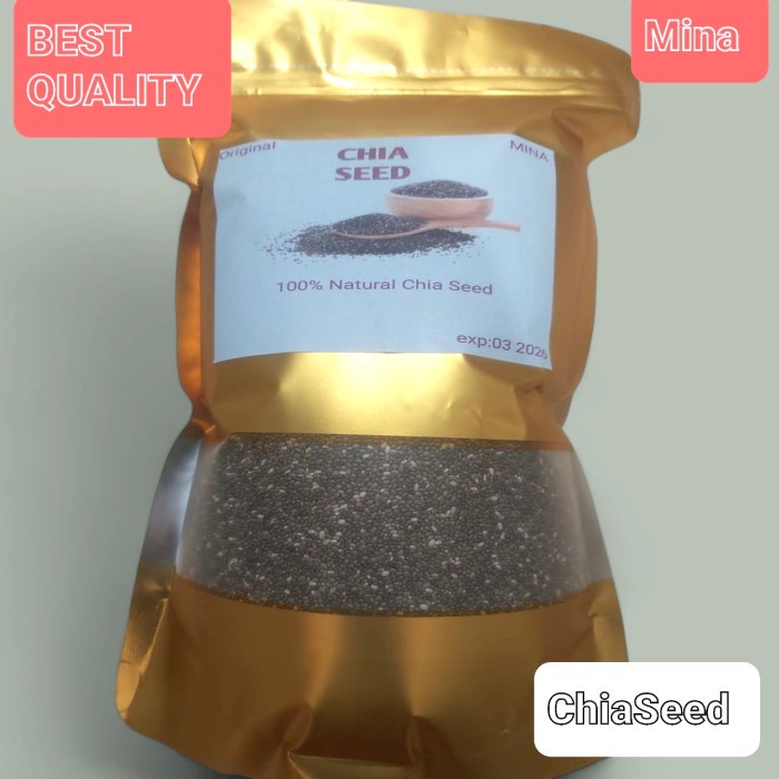 

Biji Chia Seed Special Organic//Organik 1kg