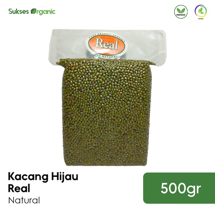 

Kacang Hijau REAL 500gr Natural