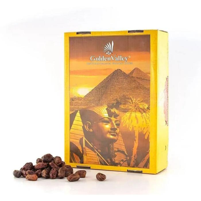 

Kurma Mesir Golden Valley 10 kg Premium - Golden Orient - Gizza Dates - Alamal - Al Shoif Oleh Oleh