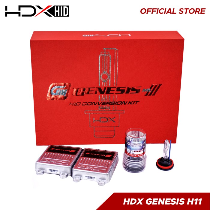 LAMPU MOBIL HID HDX GENESIS H11 SINGLE TYPE 35W - OEM QUALITY DiskonJual MurahHarga DiskonObral