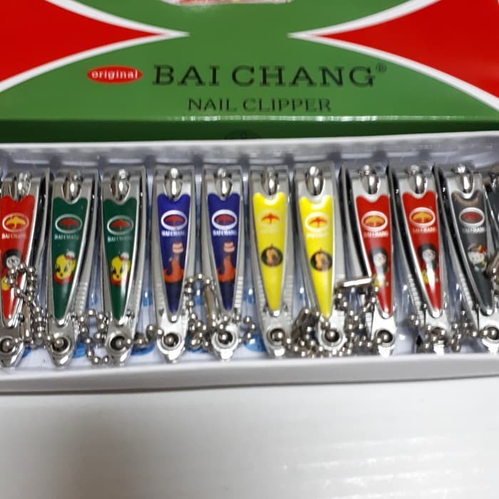 Gunting Kuku 12 Pcs Bai Chang Kecil