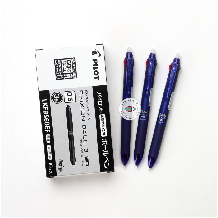 

Rms - Pena Pilot Frixion 3 In 1 0.5Mm Warna Warni Bisa Di Hapus [ 1 Buah ]