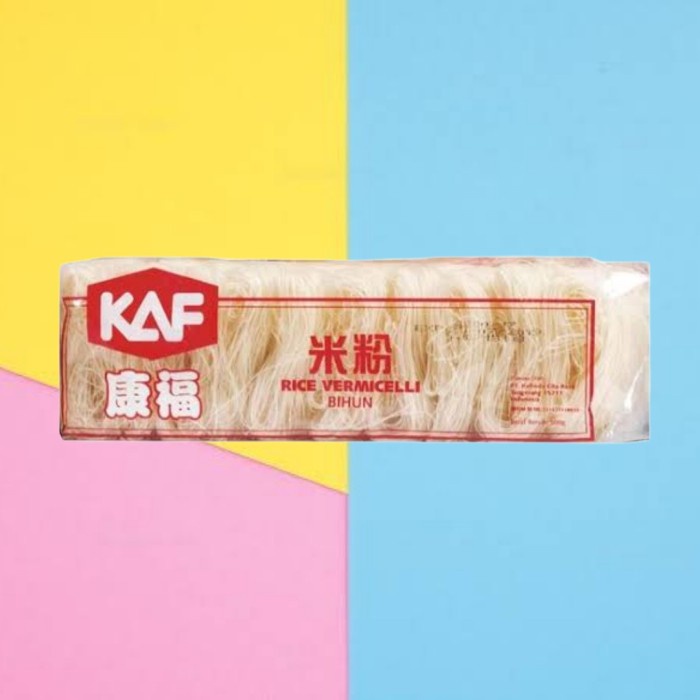 

BISA TERMIN! KAF Rice Vermicelli 10x50gr / Bihun Beras Dehydrated Thailand
