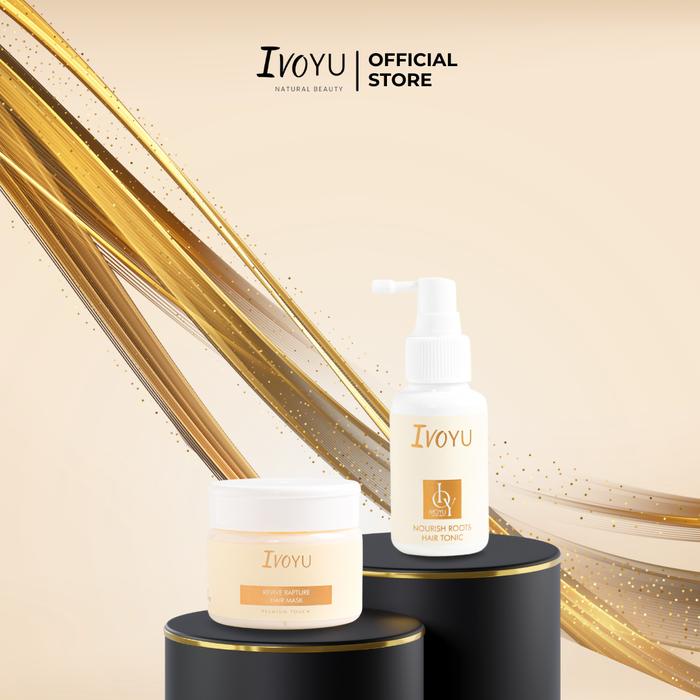 Ivoyu - Revive Rapture Hair Mask 150ml + Ivoyu - Roots Hair Tonic 60ml