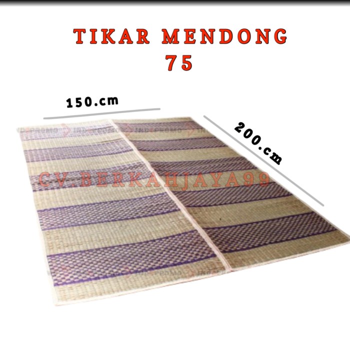 ADT- Tikar lipat pandan mendong jumbo