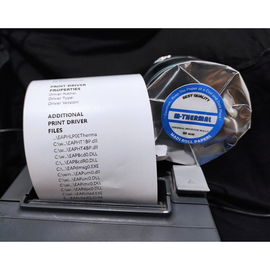 

IK! Kertas Struk Thermal 80x80 Paper Roll Untuk Kertas Kasir Parkir Tiket