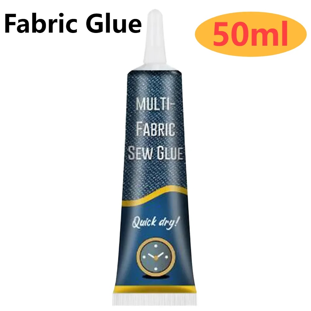 

iK! Lem Kain Lem Baju Lem Buat Kain Ukuran 50ml Untuk Kain Robek Bolong Robek Lem Perekat Kain Lem