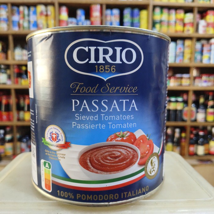 

Ready Cirio Passata Sieved Tomatoes 2500Gr