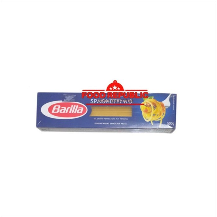 

Ready Barilla Spaghetti 500 Gr No 5 - Spageti Import Halal No 1 Italia