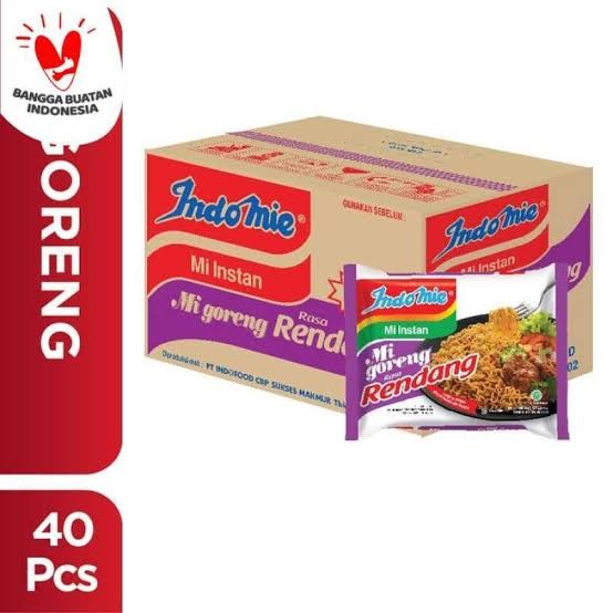 

Ready Indomie Rendang 1 Dus Isi 40 Pcs