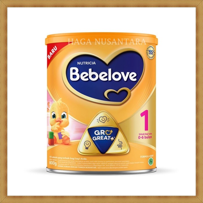 BEBELOVE 1 800gr SUSU FORMULA Tin 800 gram